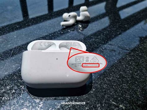 airpod model number lookup.